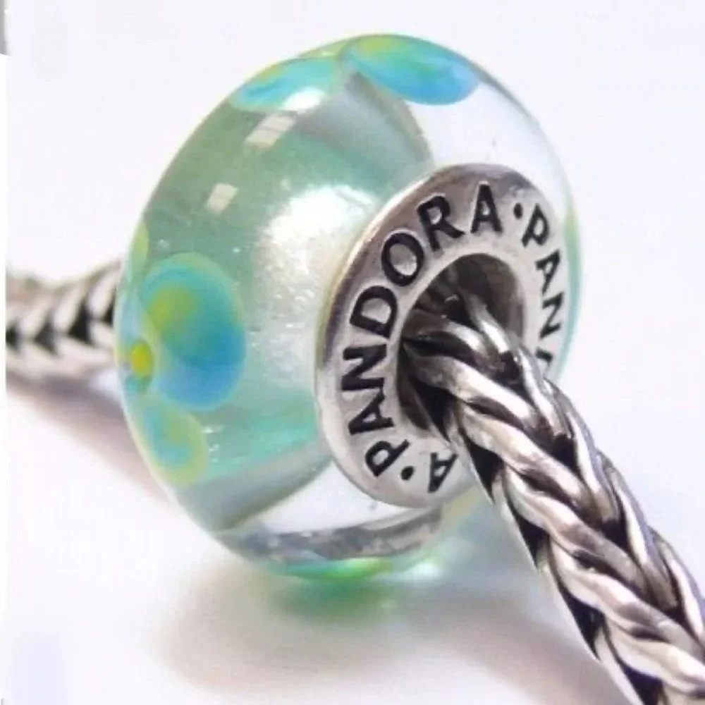 Pandora Jewelry Silver W/ Glass